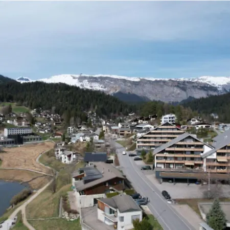 Lovely 1-Bedroom Vacation Studio Apartment With Pool And Sauna Laax Extérieur photo
